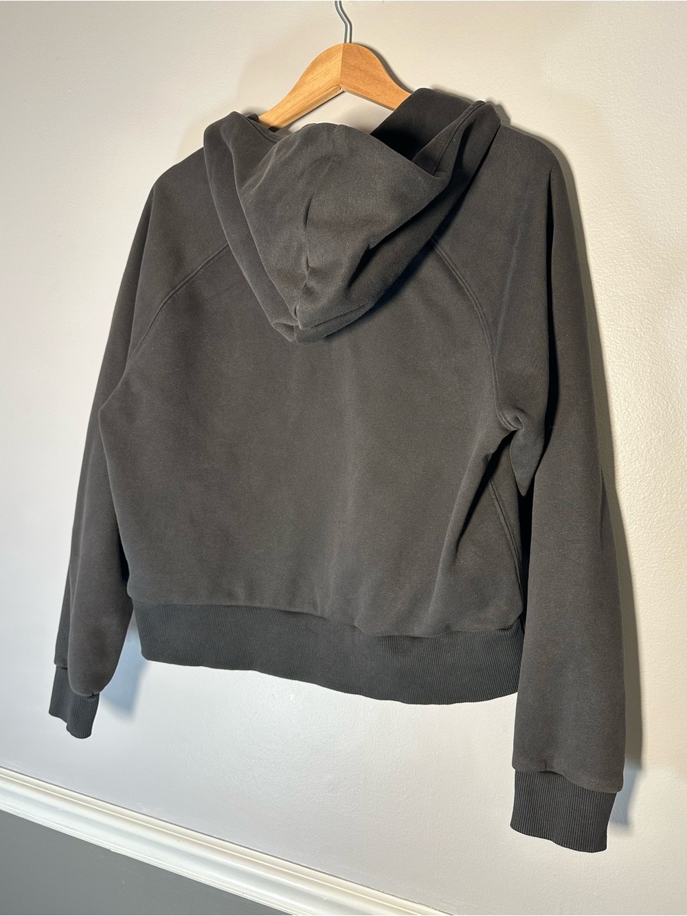 Vuori Restore Half-Zip Hoodie in Washed Black Medium - Picture 6 of 13